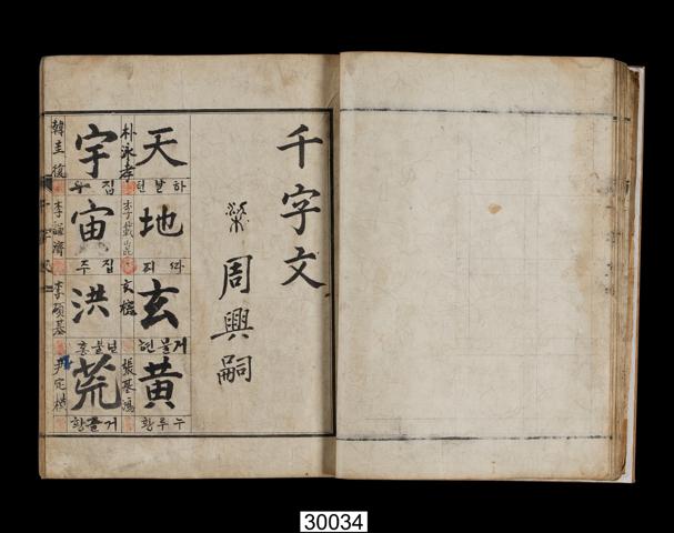 Libro De Los Mil Caracteres Chinos Escritos Por Mil Personas